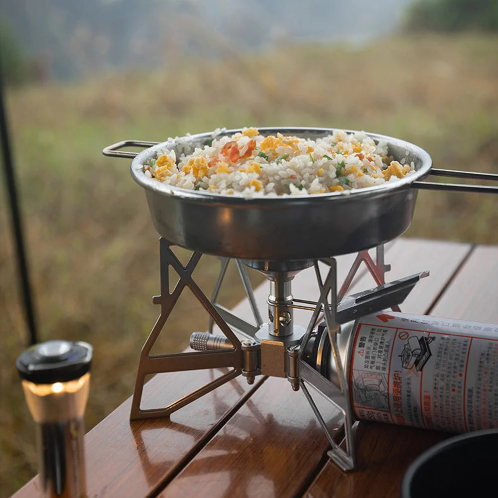 3300W Collapsible Stainless Steel Outdoor Stove Z495