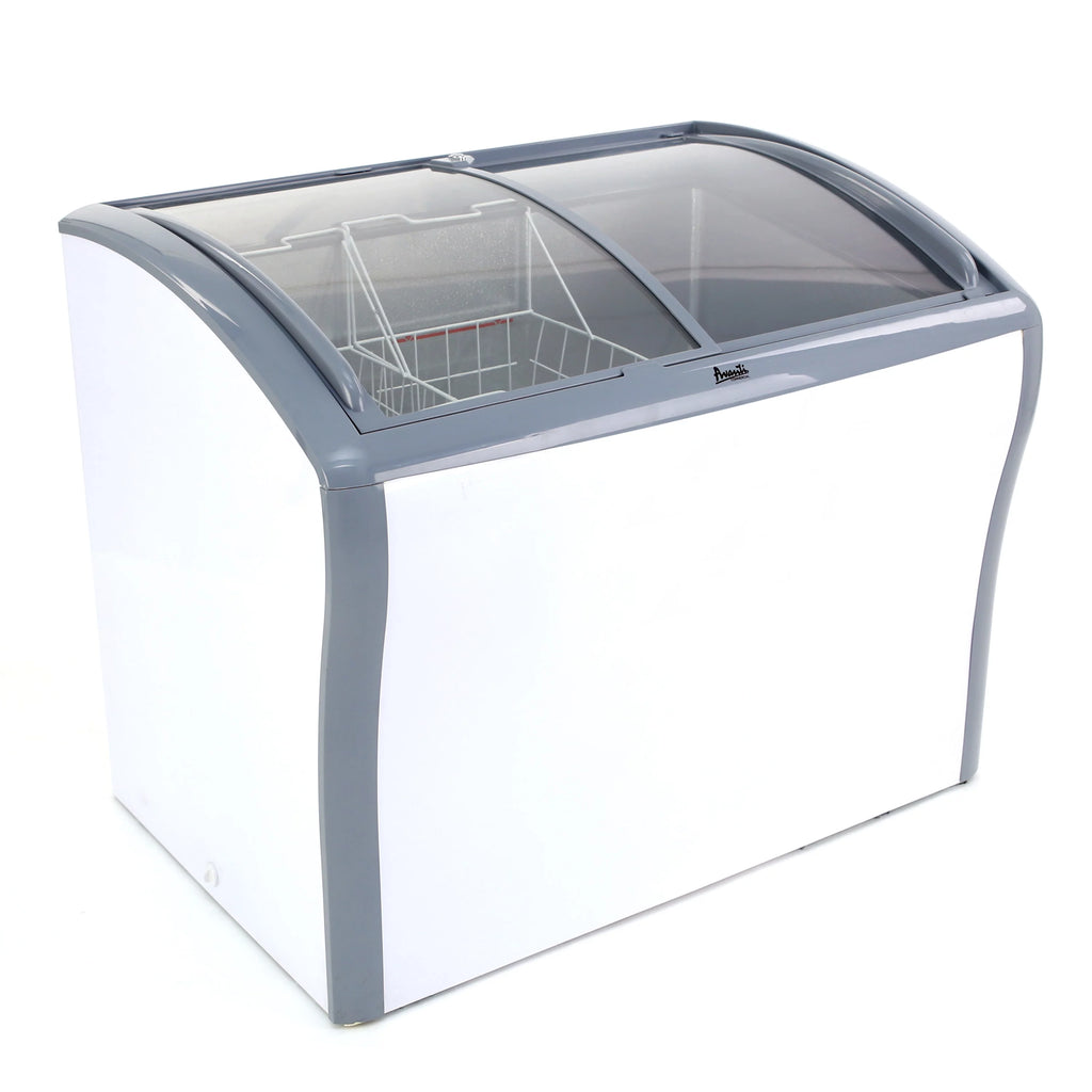 9.5 cu. ft. Glass Top Freezer or Refrigerator White E8068