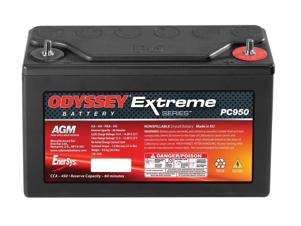 Odyssey Battery PC950 Extreme Racing Battery A68795
