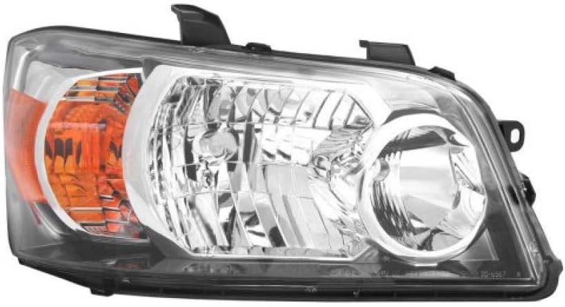 Headlight Assembly for Toyota Highlander 2004 2005 2006 Passenger Side with Bulbs B2205