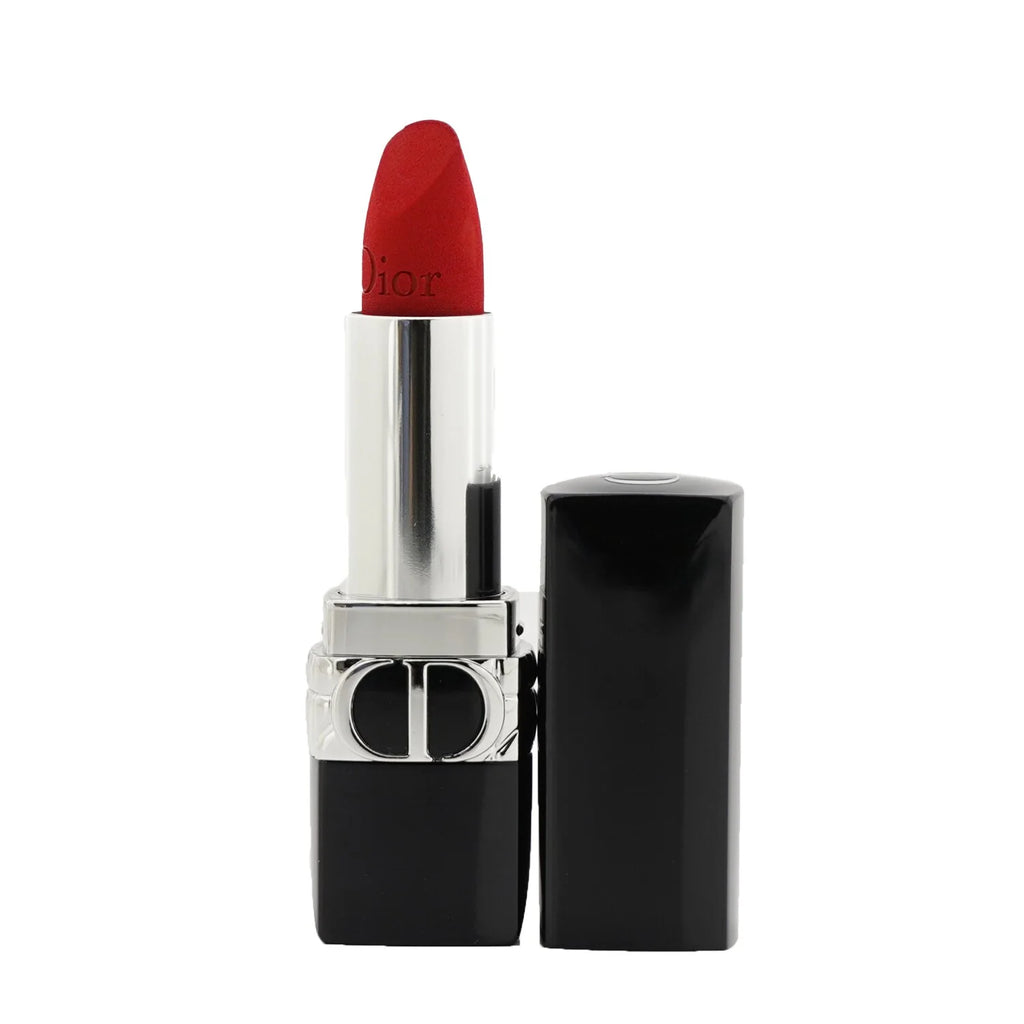 Rouge Dior Couture Colour Refillable Lipstick - # 999 (Satin) 3.5g/0.12oz Z1648