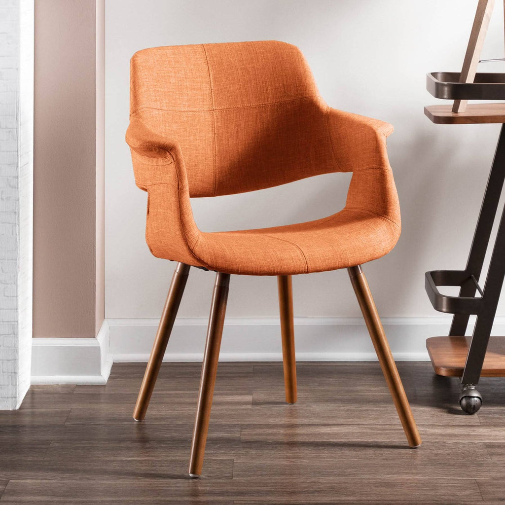 Blue Mid-Century Modern Accent Chair S7436