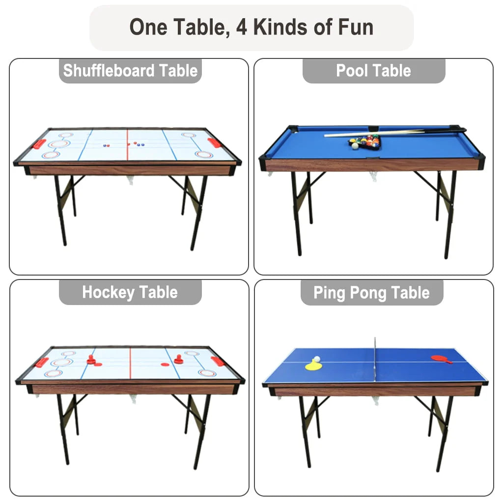 55 inch 3-in-1 Folding Billiard Table Set H378182