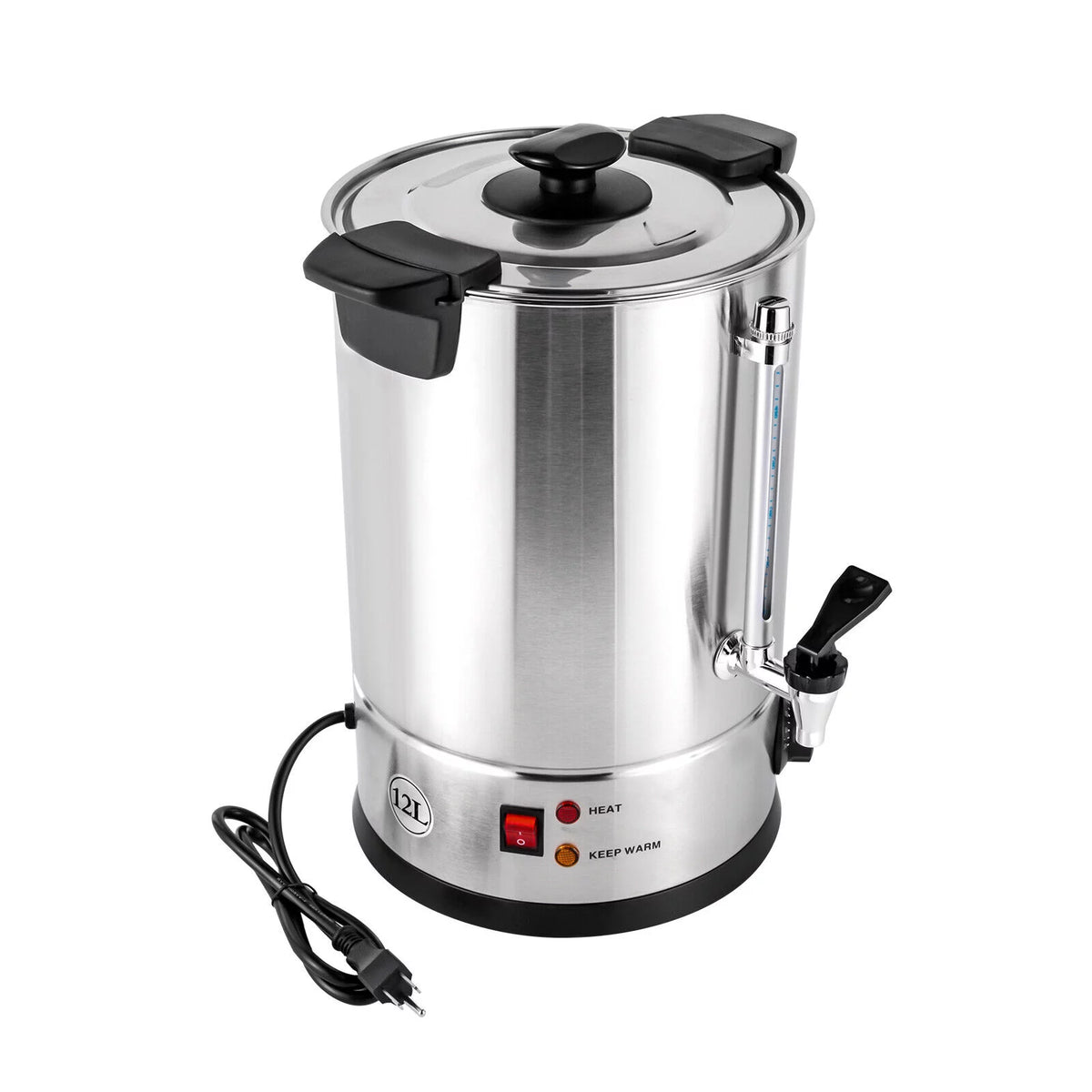 Commercial Grade Stainless Steel 12L Coffee Urn D329