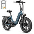 Folding Electric Bike with 48V 14.4AH Removable Battery, 20 x 4.0 Fat Tire Step-thru R62544