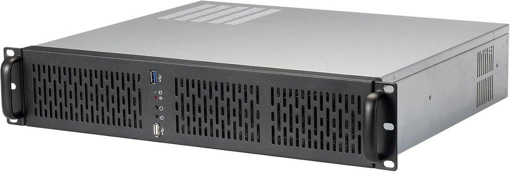 2U Rackmount Server Case 4 Bay 3.5 HDD Metal F196