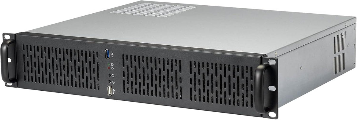 2U Rackmount Server Case 4 Bay 3.5 HDD Metal F196