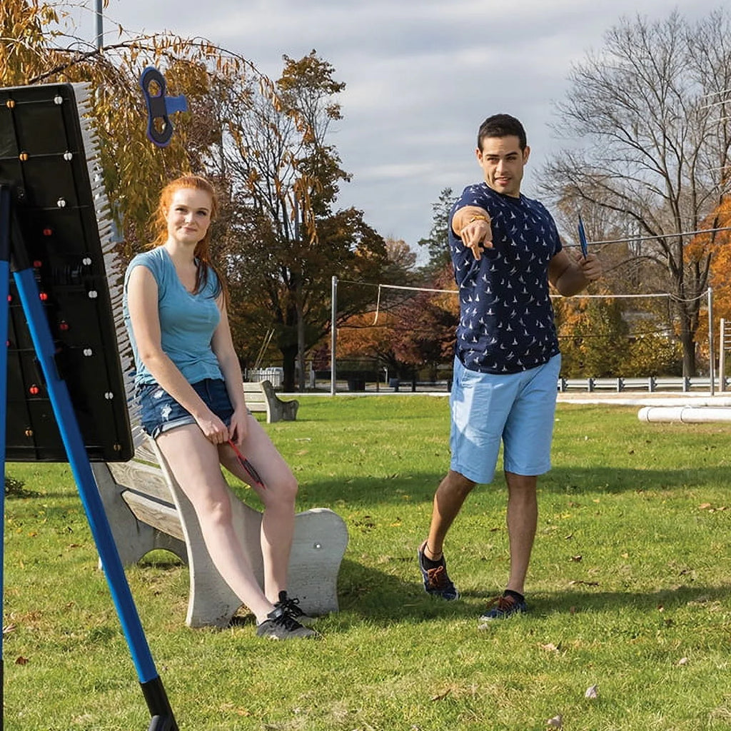 Axe Throwing Target Game with 8 Throwing Axes F38236