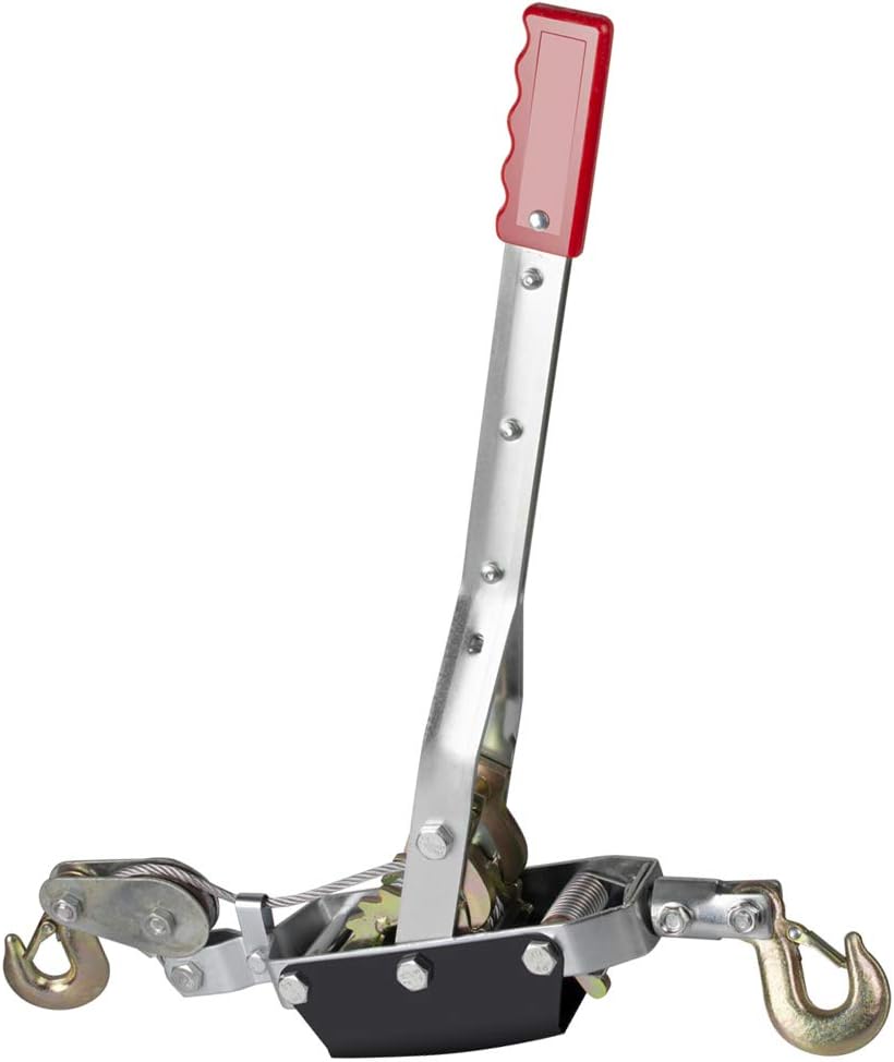 4-Ton Dual Gear Come Along Power Puller Hand Puller Tool Pack of 2 D1343