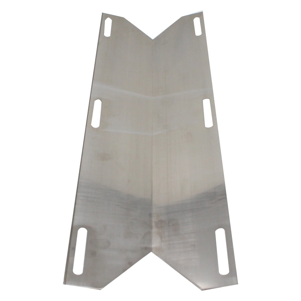 3-Pack BBQ Gas Grill Tube Burner & Heat Shield Plate Replacement Parts H6577