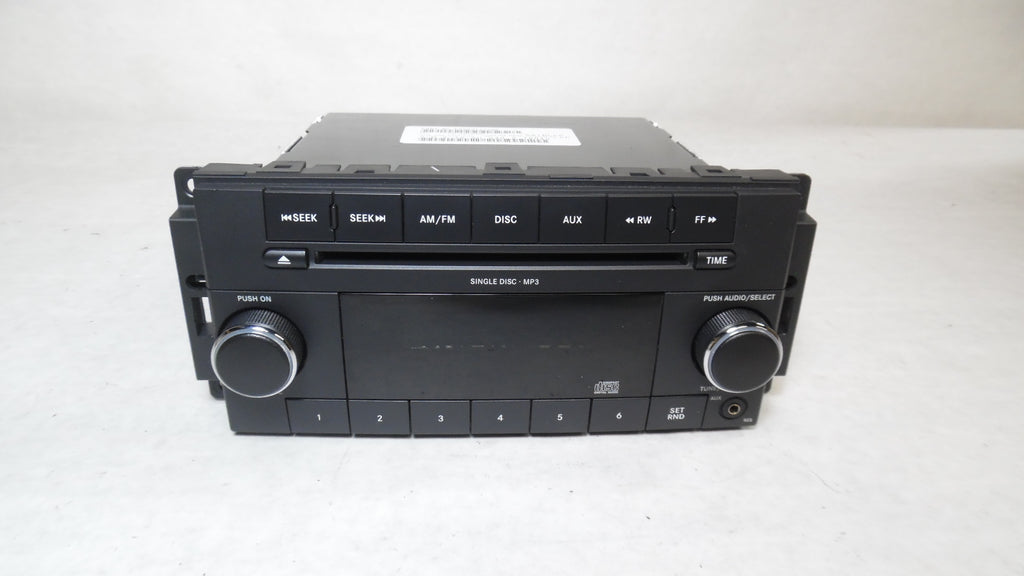 Pre-Owned 2009 2010 2011 Dodge Caravan CD MP3 Player Radio Receiver P1007
