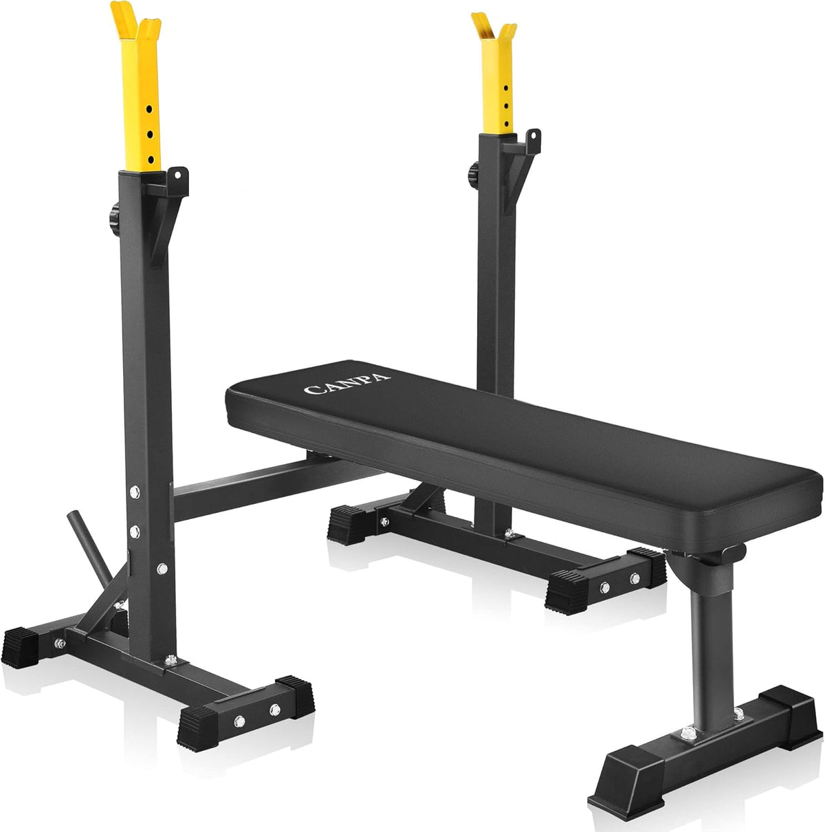 Olympic Weight Bench with Squat Rack W903