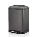 Grey 12L Pedal Bin V1218
