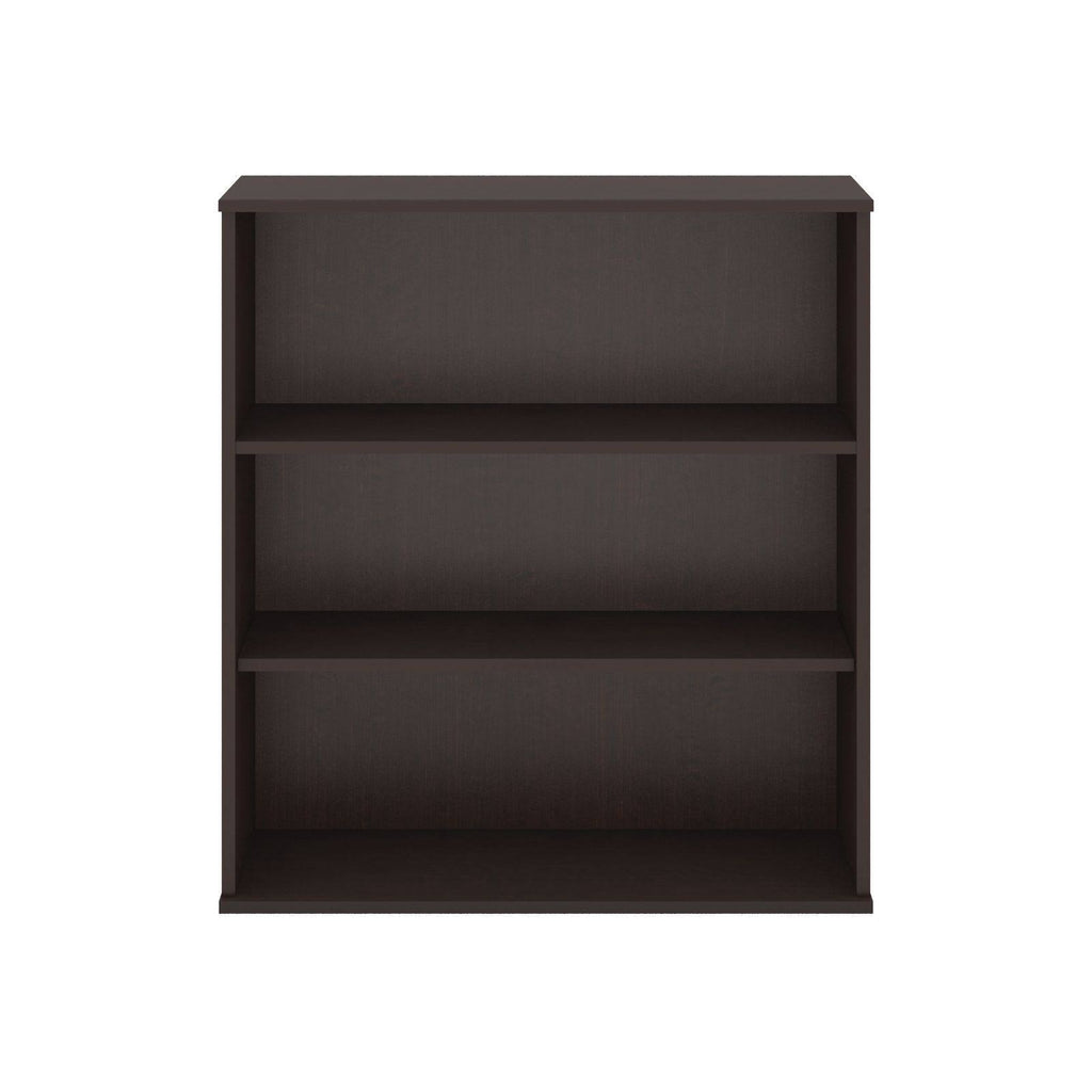 Mocha Cherry 3 Shelf Bookcase H72407