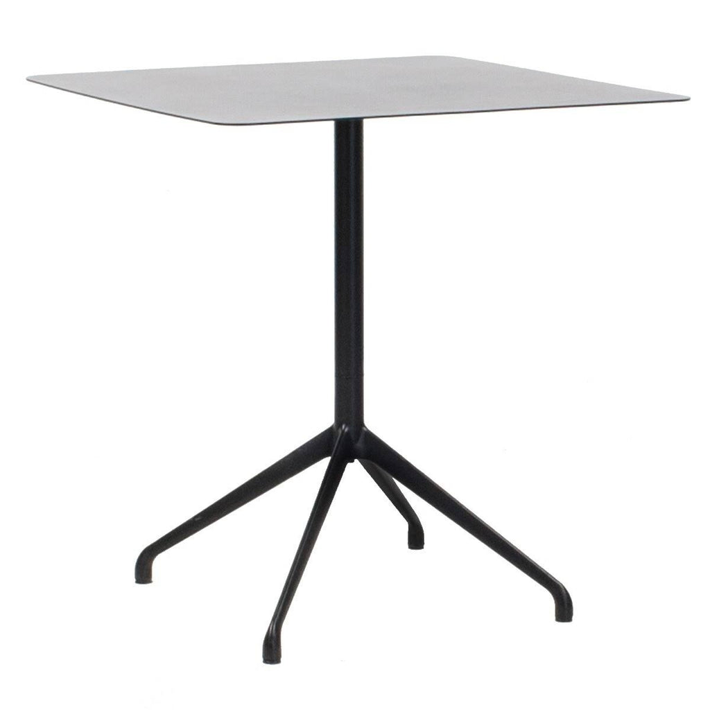 Black Powdercoated Metal Cafe Table W26885