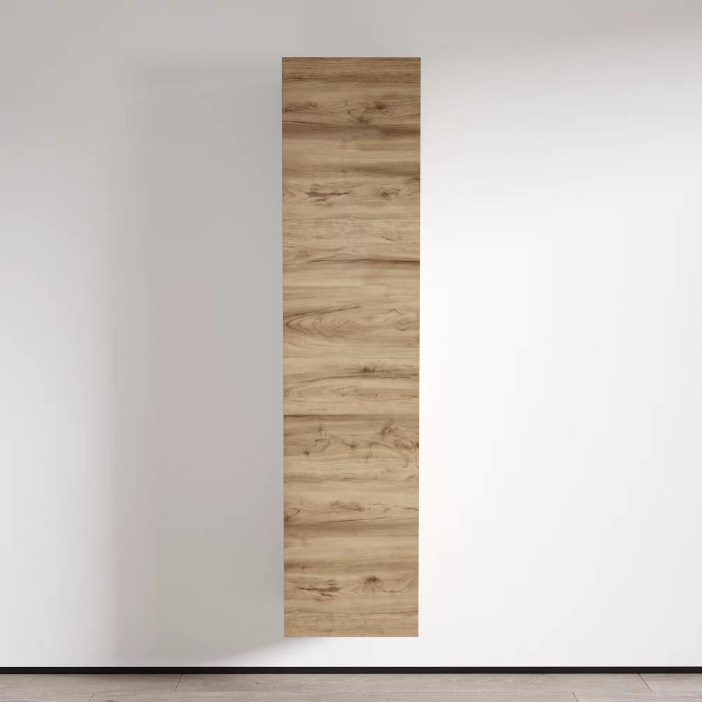 Oak Modular Wall Mounted Floating Bookcase Cabinet D859