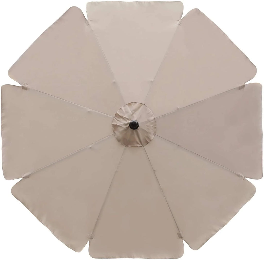 7.5ft Outdoor Market Patio Umbrella with Push Button Tilt M48951