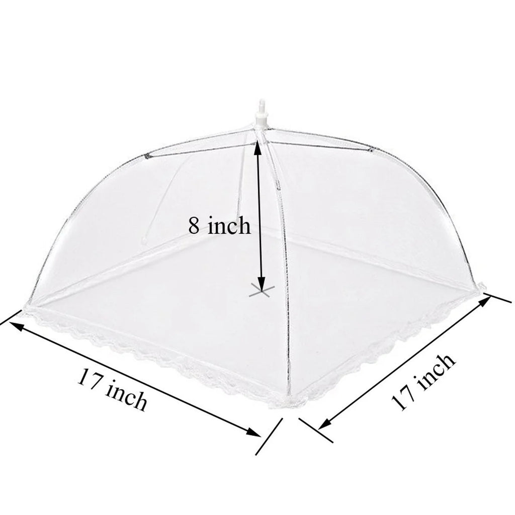 12 Pack 17x17 Pop-Up Mesh Food Covers D491