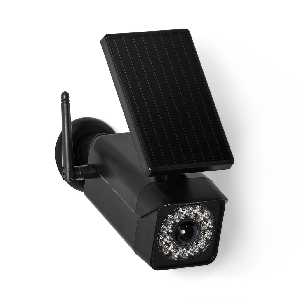 Solar Motion Security Light, Black, 800 Lumens X824