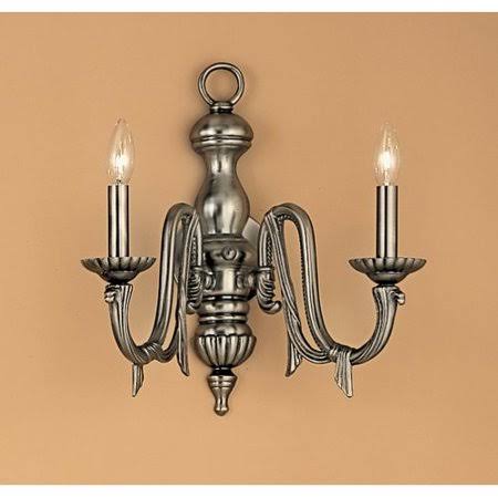 2-Light Candle Wall Light F167621