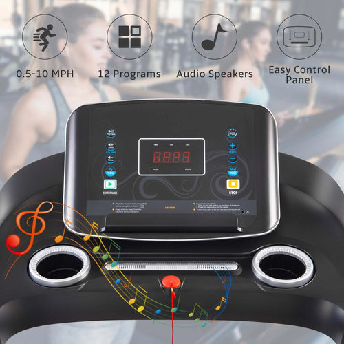 2.5HP Folding Treadmill with Incline L616