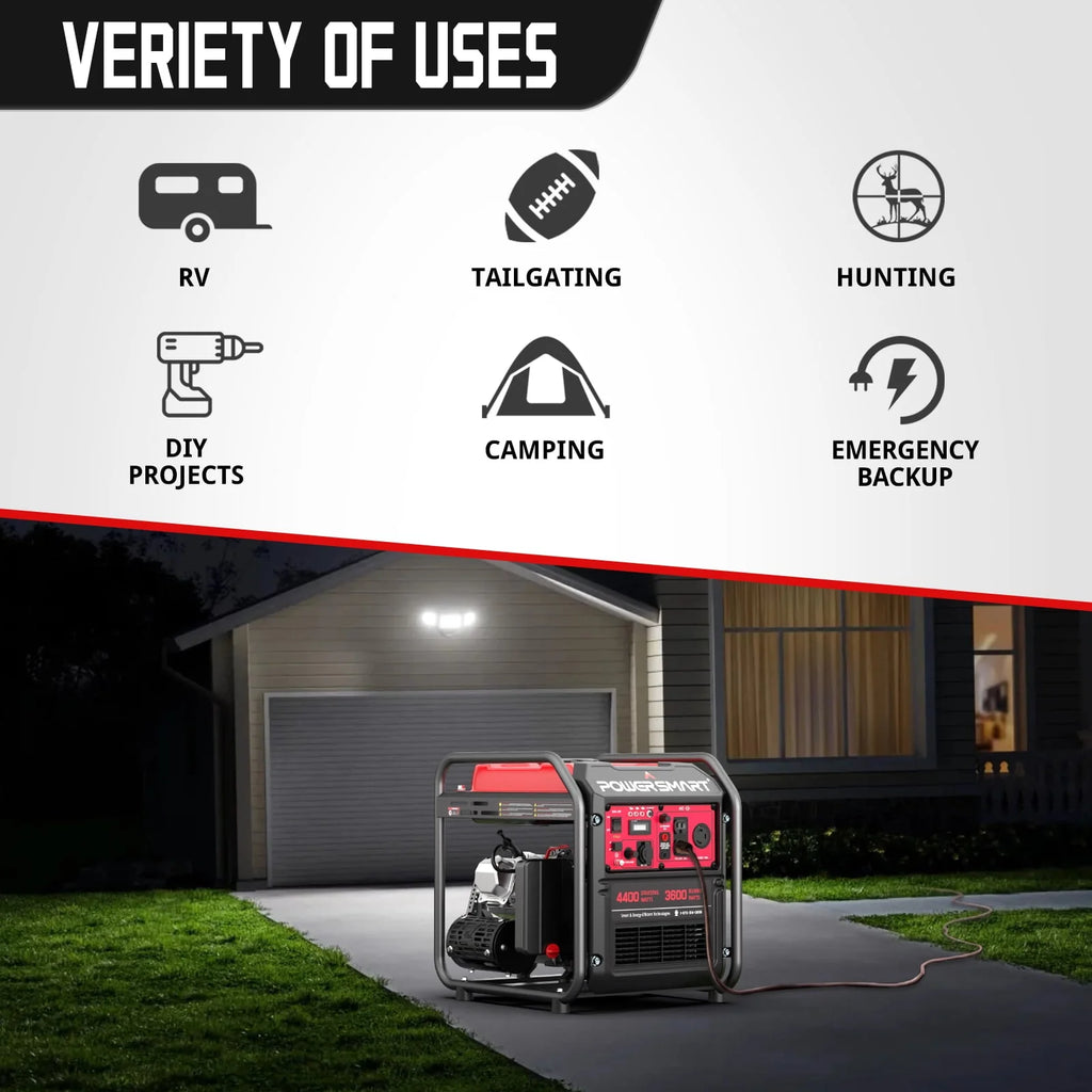 4400-Watt Gas Generator P444