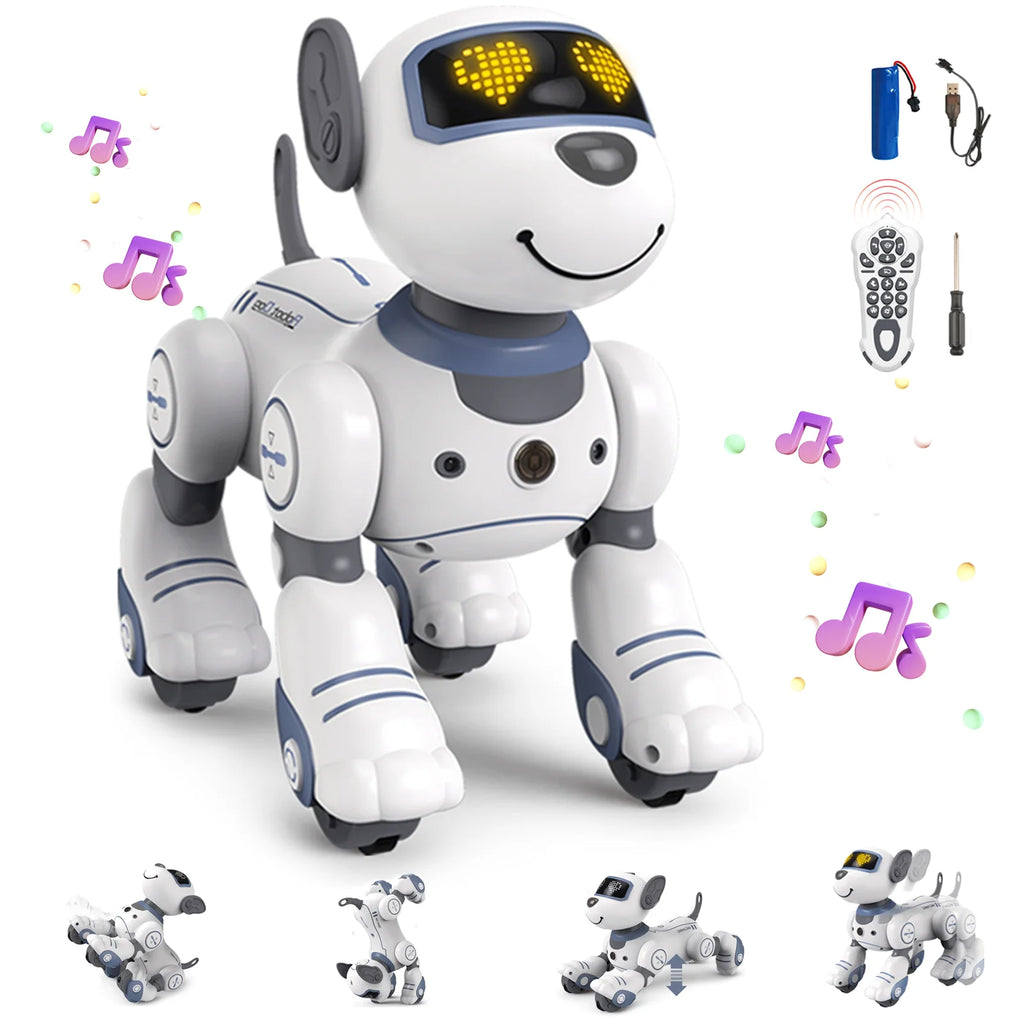 Robot Dog Toy with Interactive Touch Sensors V7491