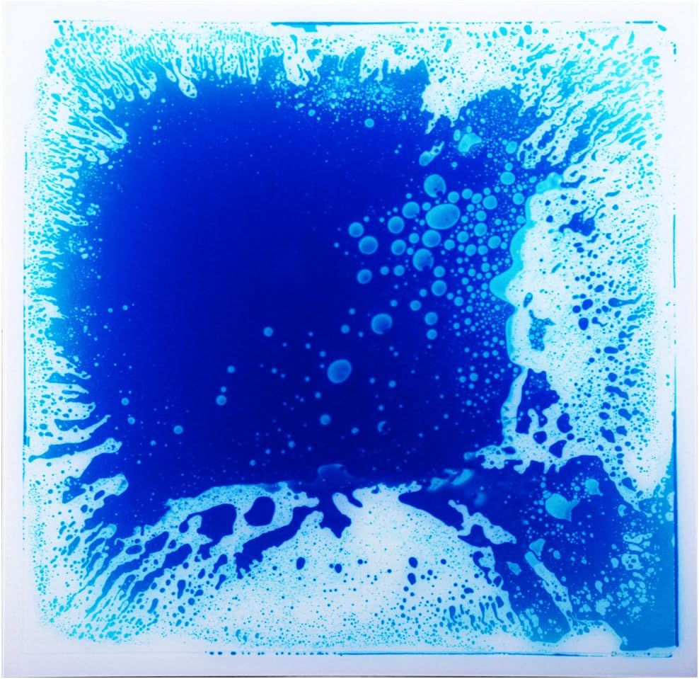 Purple Liquid Encased Floor Tile G39011