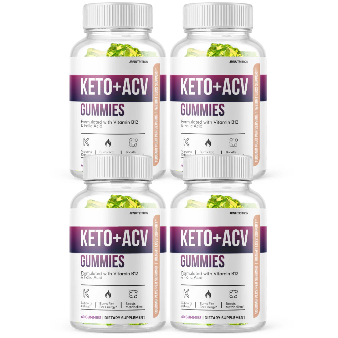 Keto ACV 1000mg Gummies 4 Bottles U679968