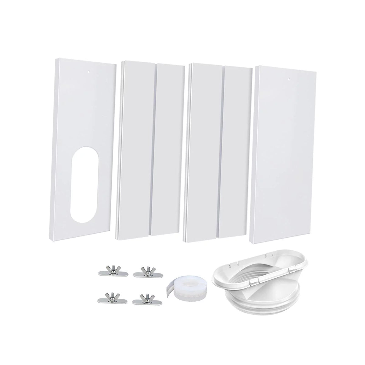 Portable Air Conditioner Window Ducting 4pcs I477