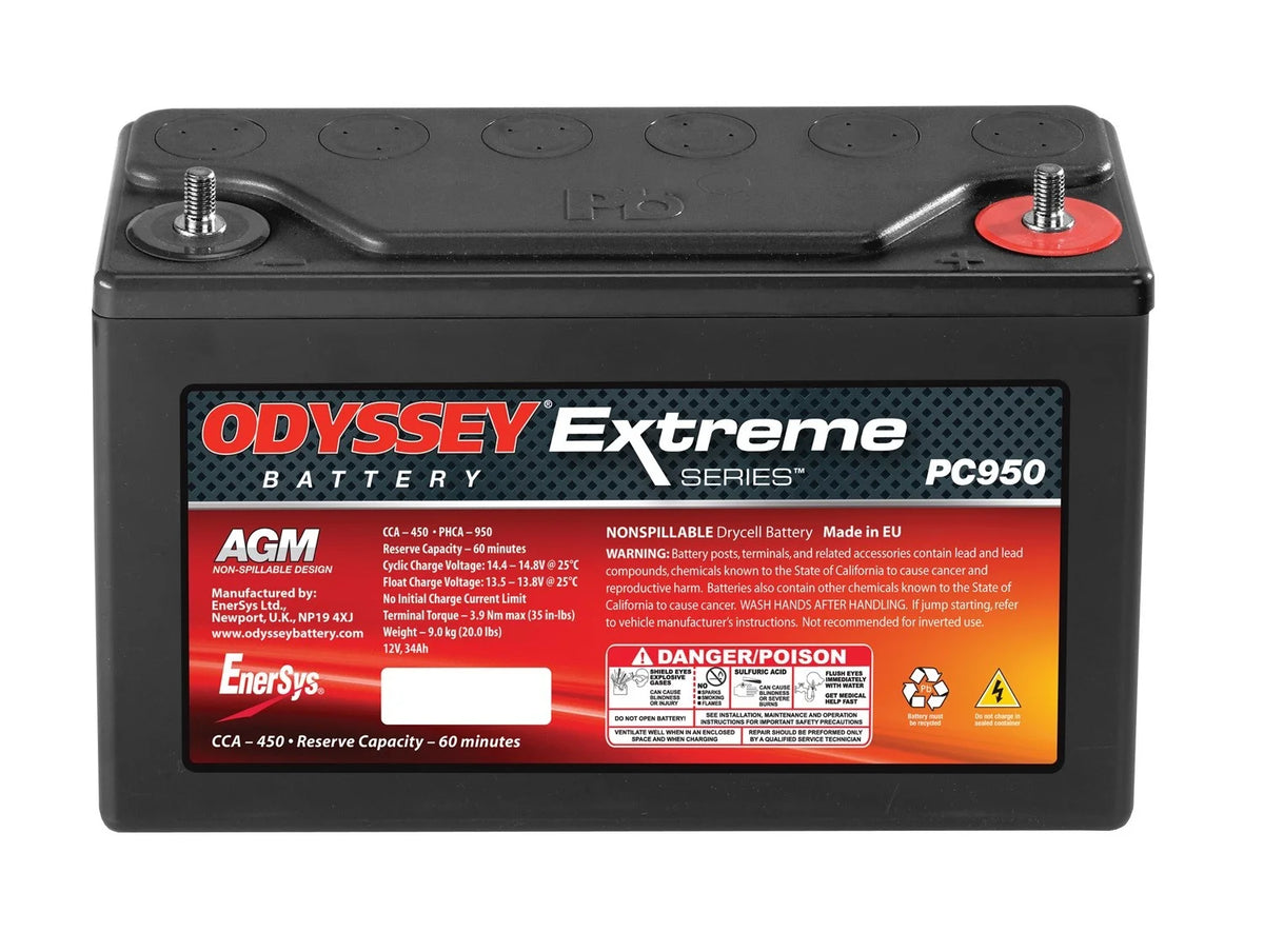Odyssey Battery PC950 Extreme Racing Battery A68795