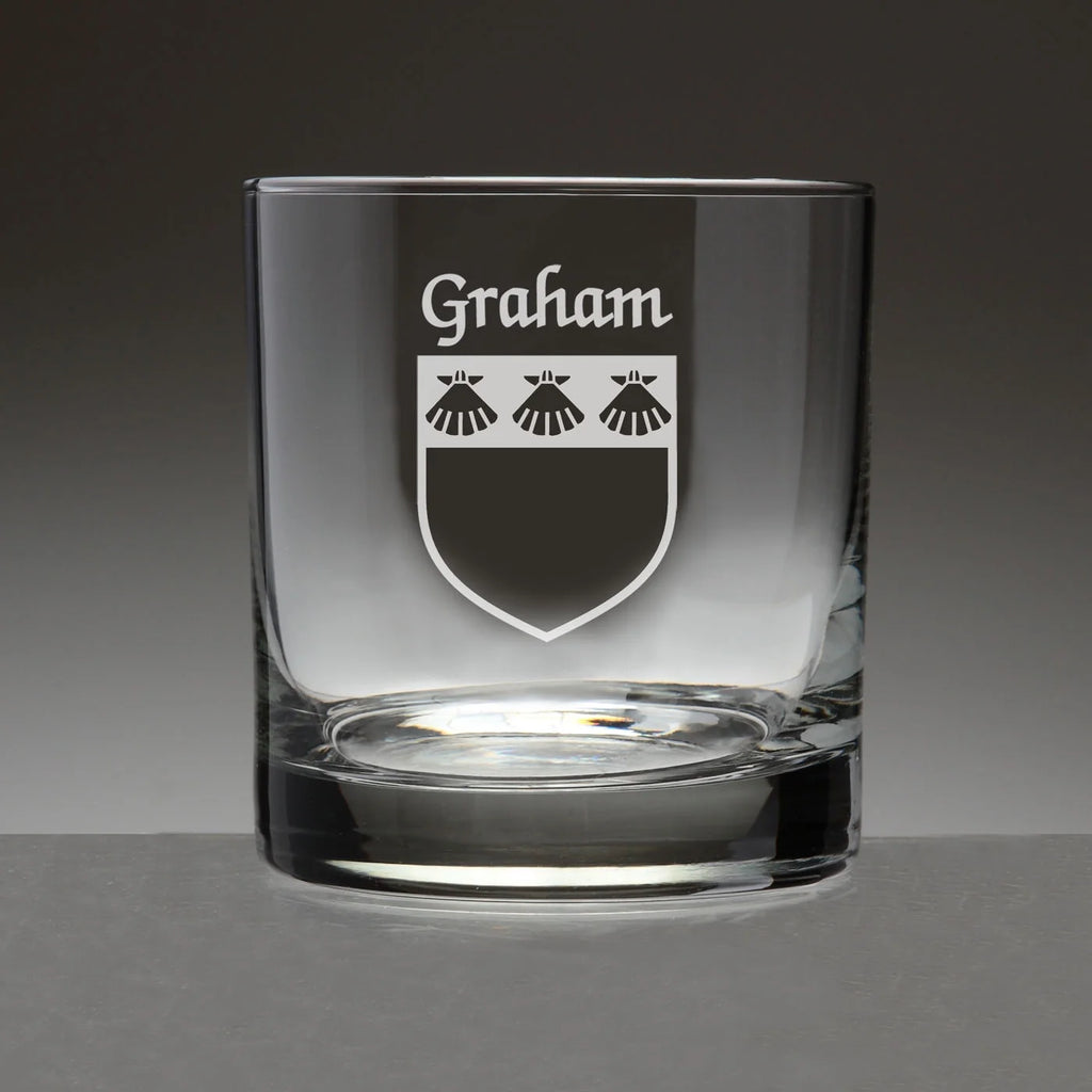 Set of 4 Etched Tumbler Glasses N888669