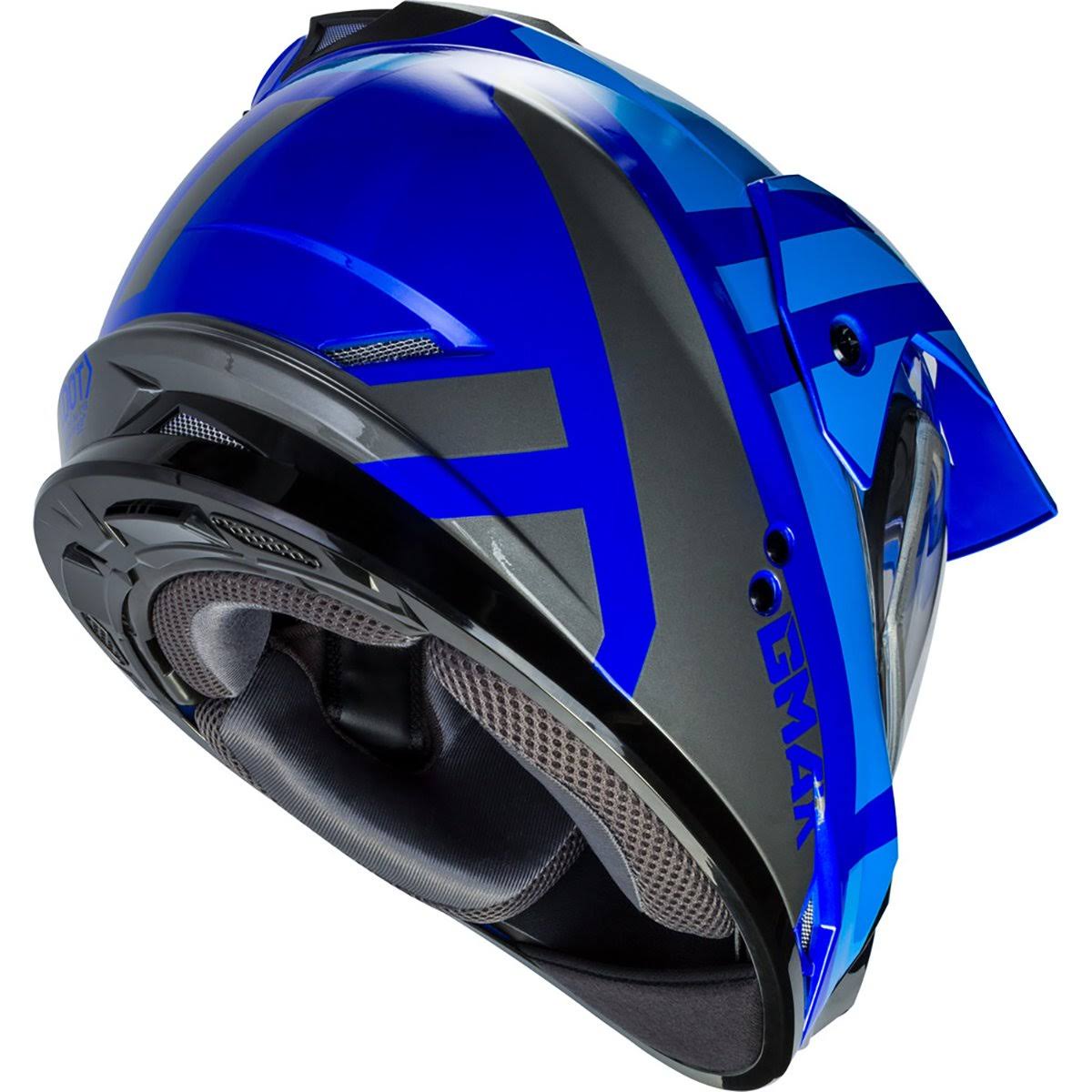Matte Black Red White Dual-Sport Snow Helmet K82930