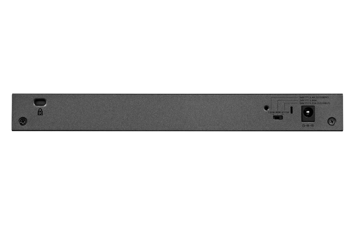 8 PoE+ Ethernet Ports Unmanaged Switch W1376