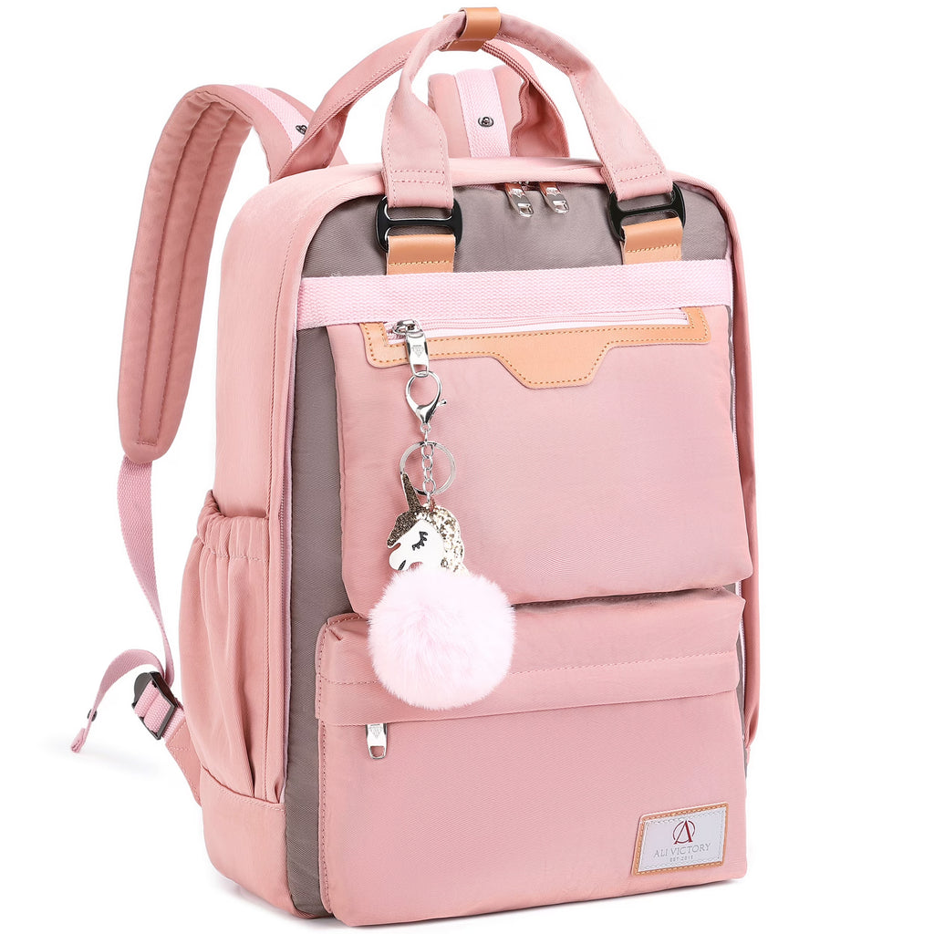 Pink Anti Theft Laptop Backpack K2750