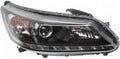 Passenger Side Halogen Headlight for Honda Accord Sedan J35290