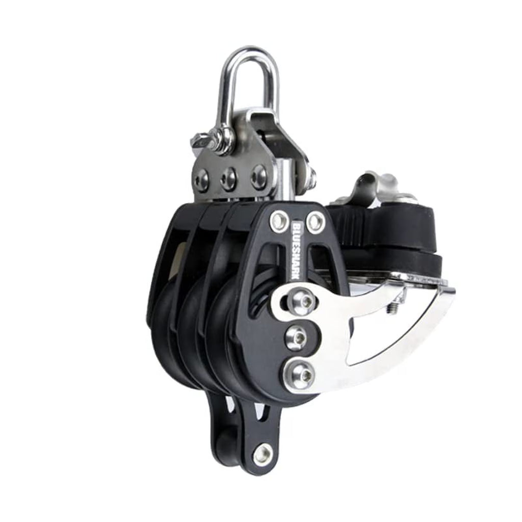 38mm Fixed Triple Adjustable Cam Aluminum Becket Sailing Block I21336