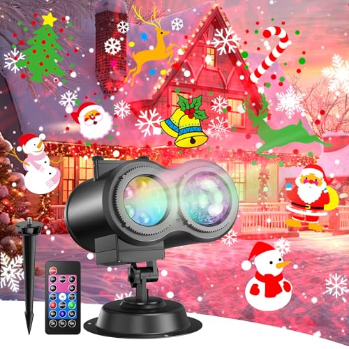 Outdoor Holiday Projector Light with Remote M9666