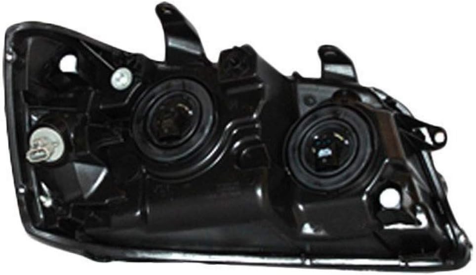 Headlight Assembly for Toyota Highlander 2004 2005 2006 Passenger Side with Bulbs B2205