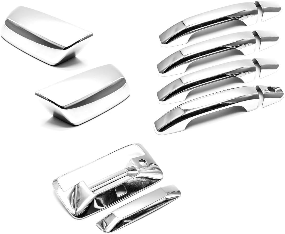 Chrome Tailgate Covers with Camera Hole R1471
