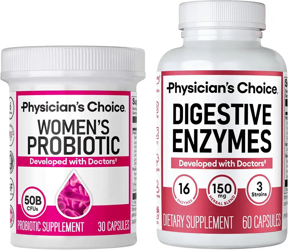 Probiotics and Digestive Enzymes Bundle Y26622