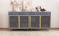 Modern Buffet Sideboard Cabinet with 2 Doors and 2 Drawers O394714