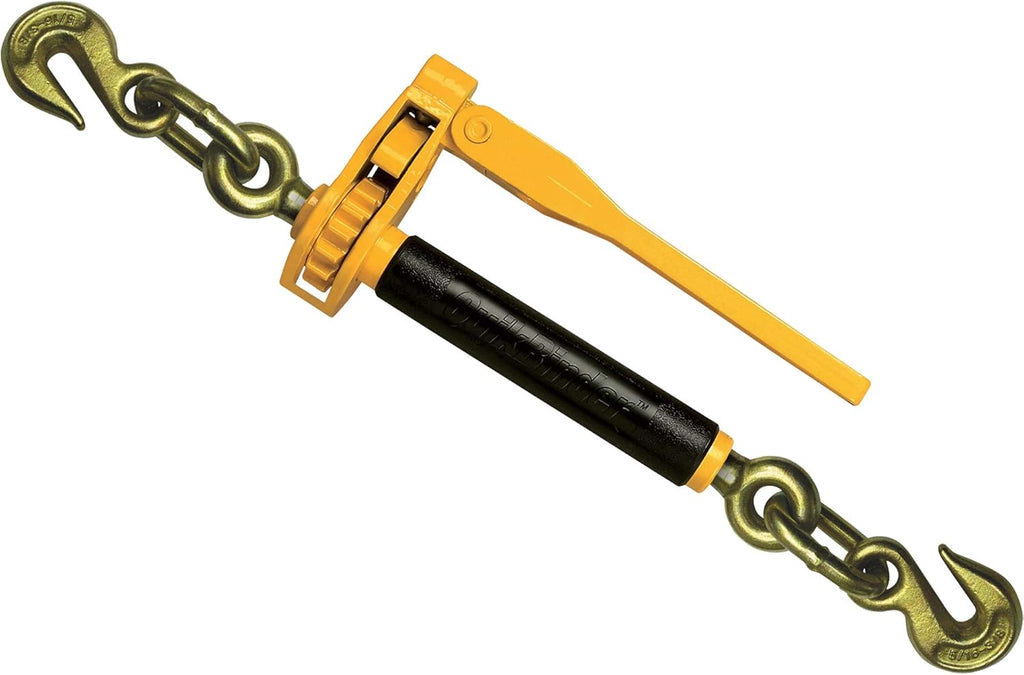 (2 Pack) 1/2 x 5/8 Ratchet Binder 18100 Lb WLL Chain Tow Heavy Equip Q8619