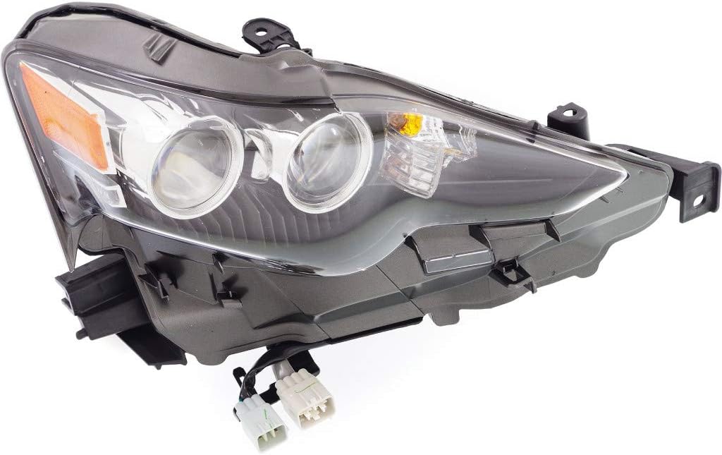 Headlight Assembly for Lexus IS250 2014 2015 Passenger Side LED D723