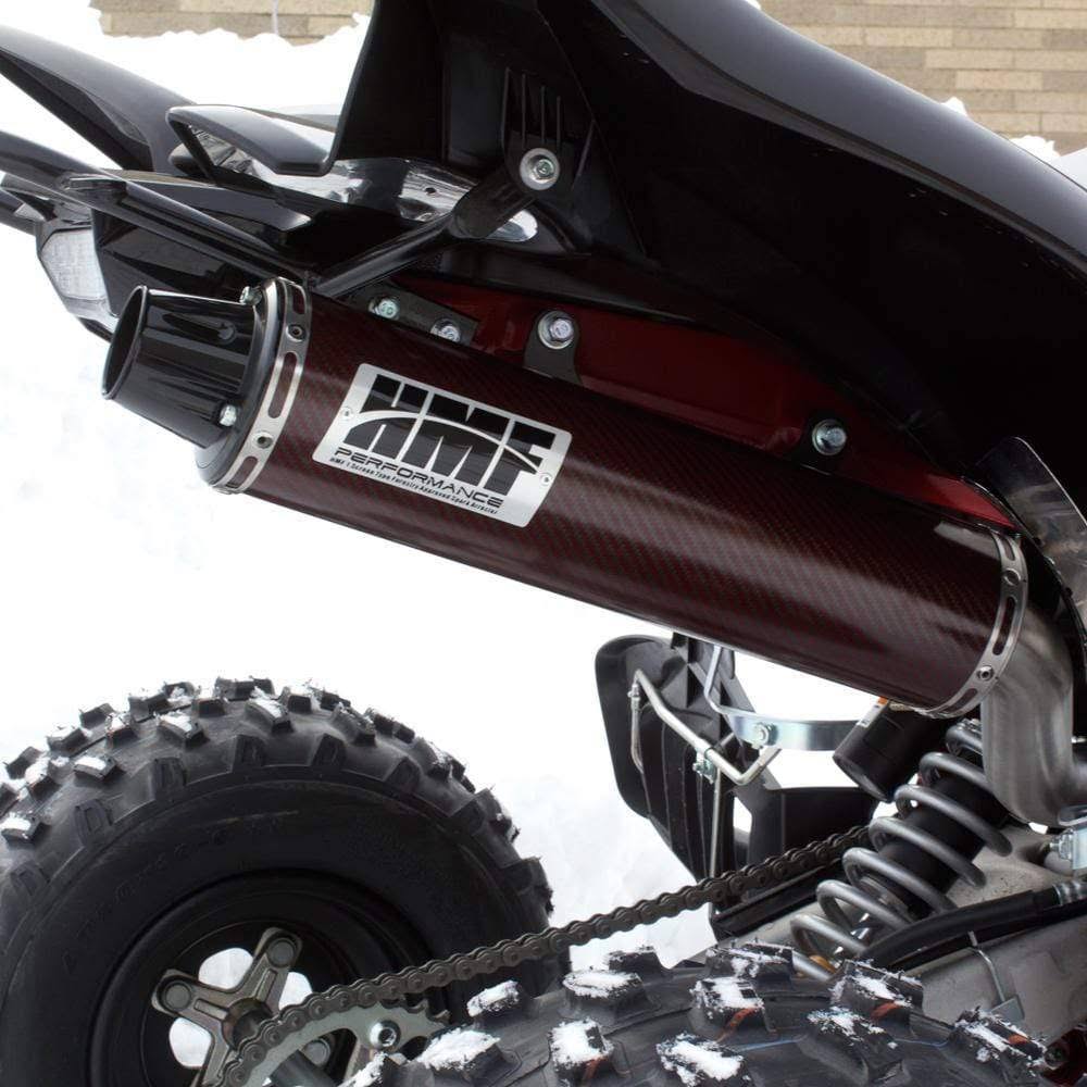 Gray Full System Exhaust for Yamaha Raptor 700 F69011