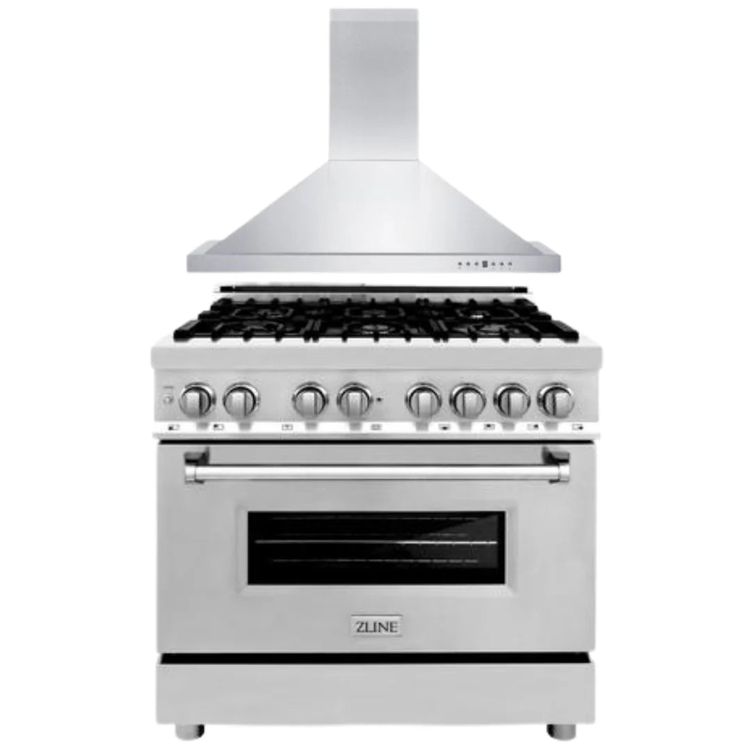 36 Range and Range Hood Appliance Set F361