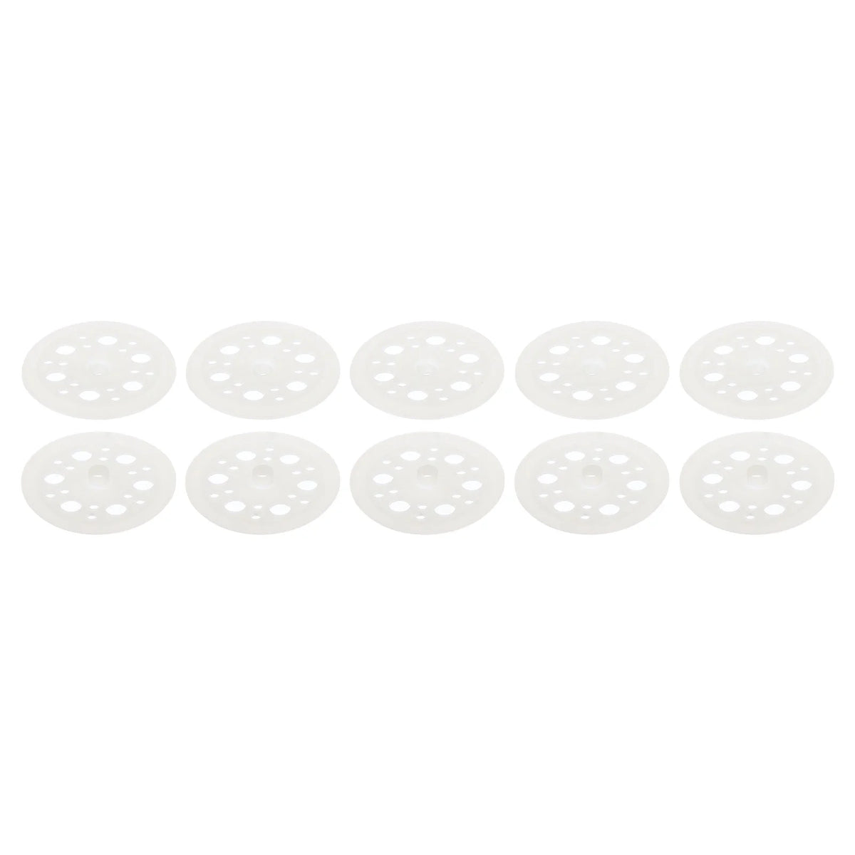 46mm Polypropylene Flat Plastic Washers White 400 Pack R7135