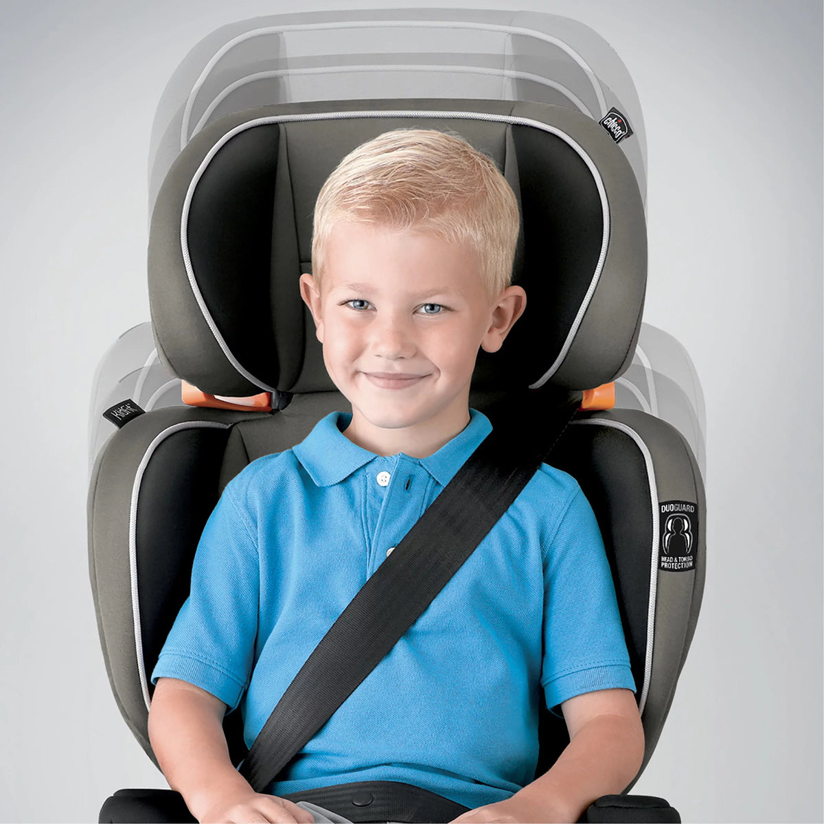 2-in-1 Belt Positioning Booster Car Seat K17923