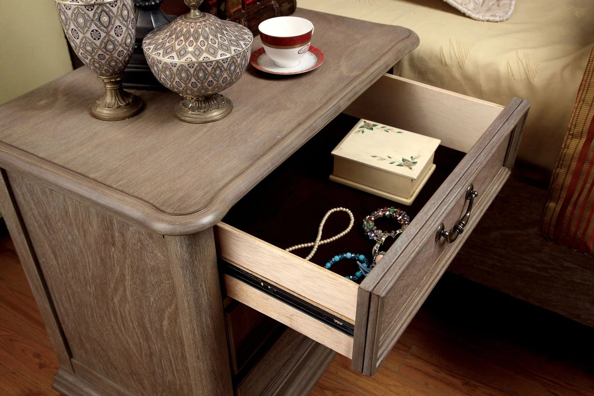 Solid Wood 1pc Nightstand G661743