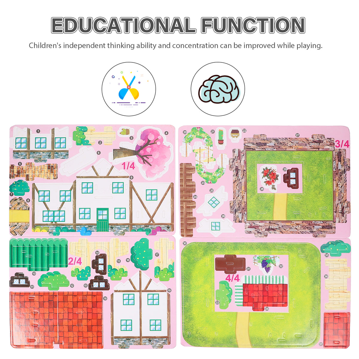 Miniature House Paper Crafts F84347